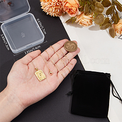 1Pc Brass Pendants&nbsp;NJEW-BBC0001-18F
