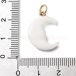 Brass Enamel Pendants&nbsp;LS-KK-CBADFD5-01G-B