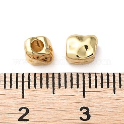 Rack Plating Brass Spacer Beads&nbsp;X-KK-K346-30G