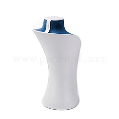Bust Shaped PU Leather Jewelry Display Stands for Necklaces&nbsp;AJEW-A068-03B
