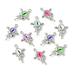 12Pcs 6 Colors Evil Eye Resin Pendants&nbsp;RESI-CJ0004-02