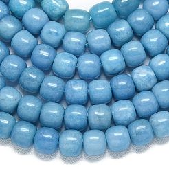 Natural Malaysia Jade Beads Strands&nbsp;G-B165-F10-10x10mm
