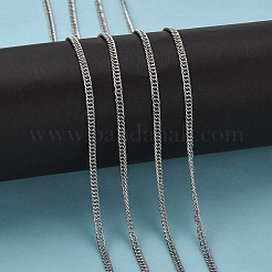 Iron Flat Double Link Chains&nbsp;CH-ZX009-5x3.5mm-P