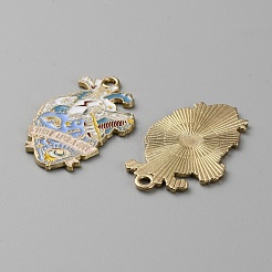 Alloy Enamel Pendants&nbsp;FIND-CJC0011-26A