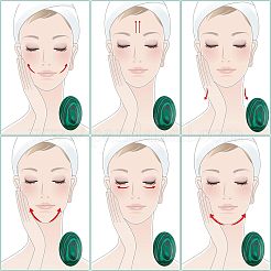 Malachite Gua Sha Boards&nbsp;AJEW-WH0236-02