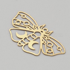 Raw(Unplated) Brass Pendants&nbsp;KK-WH20004-03E