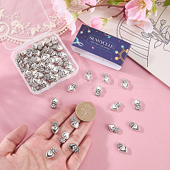 80Pcs Tibetan Style Alloy Beads&nbsp;TIBEB-SC0001-66