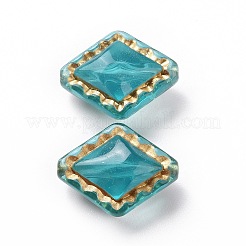 Plating Transparent Acrylic Beads&nbsp;OACR-P013-30B