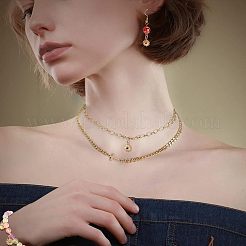 16Pcs 8 Colors Brass Micro Pave Cubic Zirconia Charms&nbsp;KK-NB0001-39
