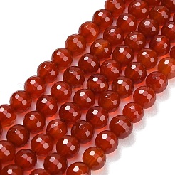 Natural Carnelian Beads Strands&nbsp;G-C280-B10-8mm