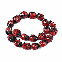 Handmade Lampwork Beads Strands&nbsp;LAMP-TD001-3