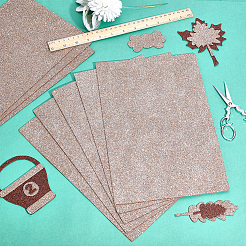 EVA Sponge Glitter Powder Craft Paper&nbsp;DIY-WH0349-462A