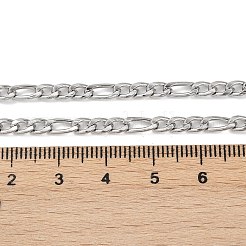 Non-Tarnish 304 Stainless Steel Figaro Chain Necklaces&nbsp;STAS-P101-71P