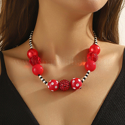 50Pcs Mixed Styles Acrylic Beads Sets&nbsp;SACR-PA0001-22