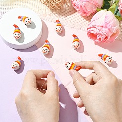 8Pcs Handmade Porcelain Beads&nbsp;PORC-CJ0001-11