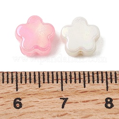 UV Plating Opaque Acrylic Beads&nbsp;OACR-G058-17D