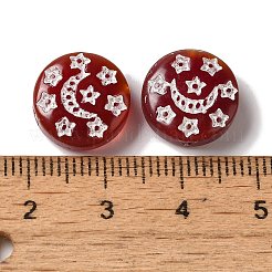 Transparent Lampwork Beads&nbsp;LAMP-P065-04A-07