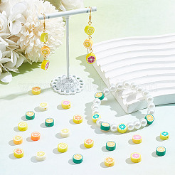 170Pcs 10 Styles Handmade Polymer Clay Fruit Beads&nbsp;CLAY-AR0001-33