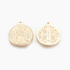 Brass Pendants&nbsp;KK-O116-04G