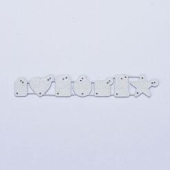 Carbon Steel Cutting Dies Stencils&nbsp;DIY-K026-07
