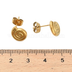 304 Stainless Steel Stud Earrings&nbsp;EJEW-C162-02C-G