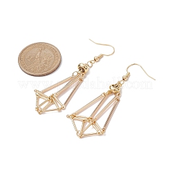 Brass Earring Hooks&nbsp;EJEW-TA00282