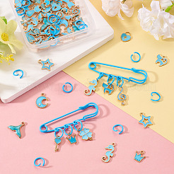 DIY Brooch Making Kits&nbsp;DIY-TA0014-89