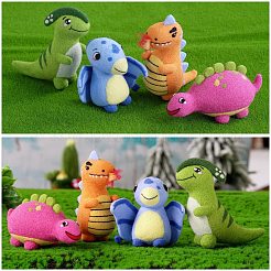 Dinosaur Needle Felting Kits&nbsp;DOLL-PW0015-08