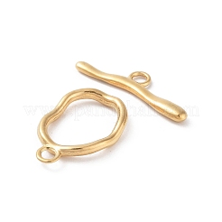 Ion Plating(IP) 304 Stainless Steel Toggle Clasps&nbsp;STAS-A092-04B-G