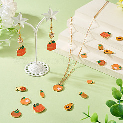 16Pcs 8 Styles 304 Stainless Steel Enamel Pendants&nbsp;STAS-TA0001-44