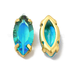 Moonlight Effect Horse Eye Sew on Rhinestone&nbsp;GLAA-P055-04A-G06
