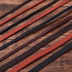 Flat Leather Jewelry Cord&nbsp;WL-GF0001-07A-02