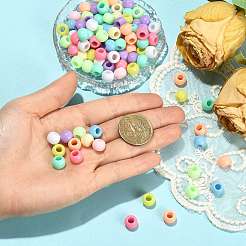 208Pcs Acrylic European Beads&nbsp;OHAR-FS0001-02A