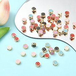 20Pcs Alloy Enamel Beads&nbsp;FIND-YW0009-18A