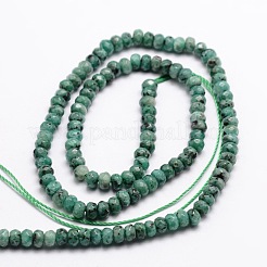 Dyed Natural Malaysia Jade Rondelle Beads Strands&nbsp;G-E316-2x4mm-23