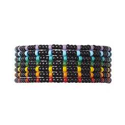 7Pcs Glass Seed Beads Stretch Bracelets for Women Men&nbsp;BJEW-MZ00273