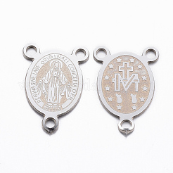 Tarnish Resistant 304 Stainless Steel Chandelier Component Links&nbsp;STAS-H378-25P