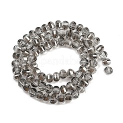 Electroplate Transparent Glass Beads Strands&nbsp;EGLA-B011-08A-PL02