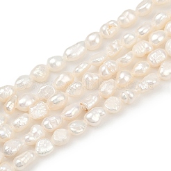 Natural Cultured Freshwater Pearl Beads Strands&nbsp;PEAR-P064-20F-01A