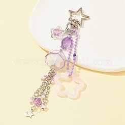 Acrylic & Glass Pendant Keychains&nbsp;KEYC-FZ00005
