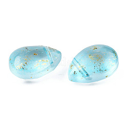 Transparent Spray Painted Glass Beads&nbsp;GLAA-T017-01-A06