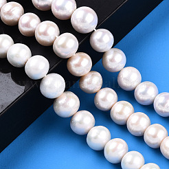 Natural Baroque Pearl Keshi Pearl Beads Strands&nbsp;PEAR-S020-l11