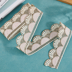 2.5M Polyester Lace Trim&nbsp;OCOR-GF0005-01C