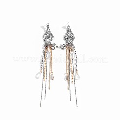 Alloy & Crystal Rhinestone Stud Earrings&nbsp;WG95A57-01