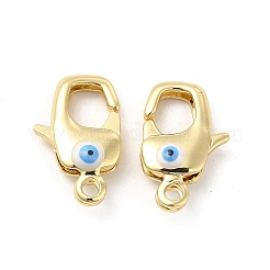 Brass Lobster Claw Clasps&nbsp;KK-E075-01G-03
