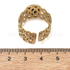 304 Stainless Steel Cuff Ring Components&nbsp;SA-CBA37BC-14B-G