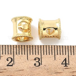 Brass European Beads&nbsp;KK-B166-01G
