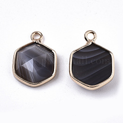 Natural Botswana Agate Charms&nbsp;G-N326-47A