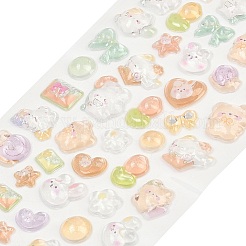 Epoxy Resin 3D Puffy Stickers&nbsp;DIY-G122-01K