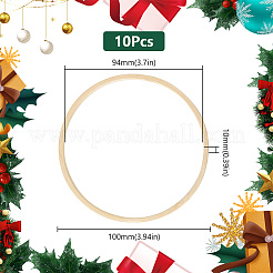 Bamboo Linking Rings&nbsp;FIND-WH0110-744
